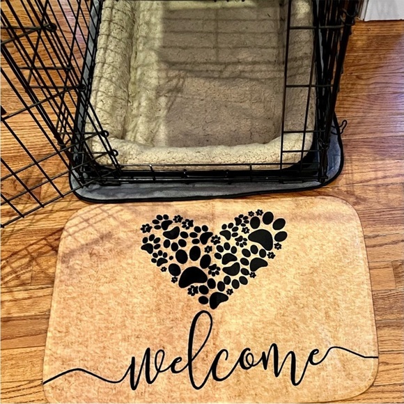 dog paws soft mat NEW - Picture 2 of 3